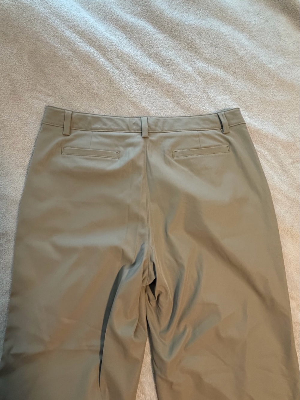 Lands' End Womens Tan Chino Pants - Size 12 - Picture 5 of 13